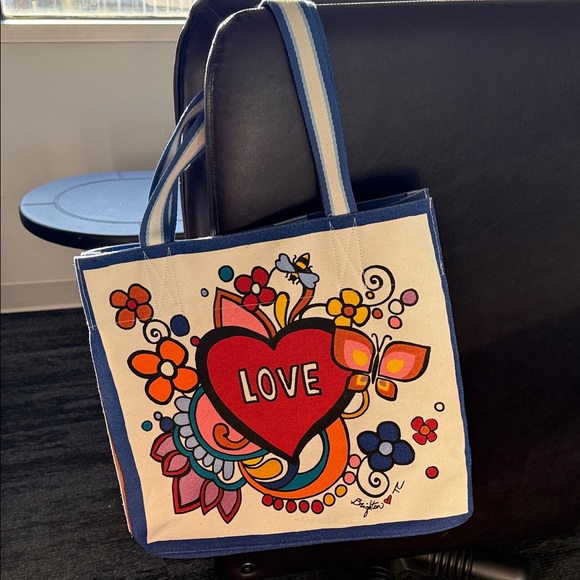 Brighton Multicolor Love Tote Bag - Picture 5 of 5